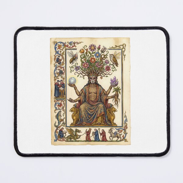 Item preview, Medieval Goddess Vintage Pagan Mythology designed and sold by TeeARTHY.
