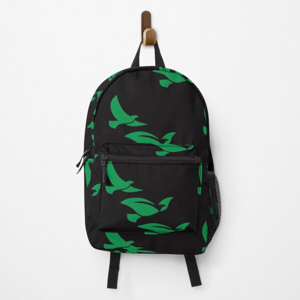 Item preview, Minimal Green Flying Bird Leaf Illustration designed and sold by EdgeSphere.