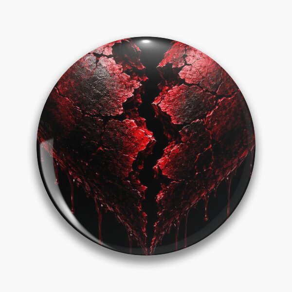 Item preview, Bleeding Broken Heart Dark Grunge Art designed and sold by YogiCodeLab.