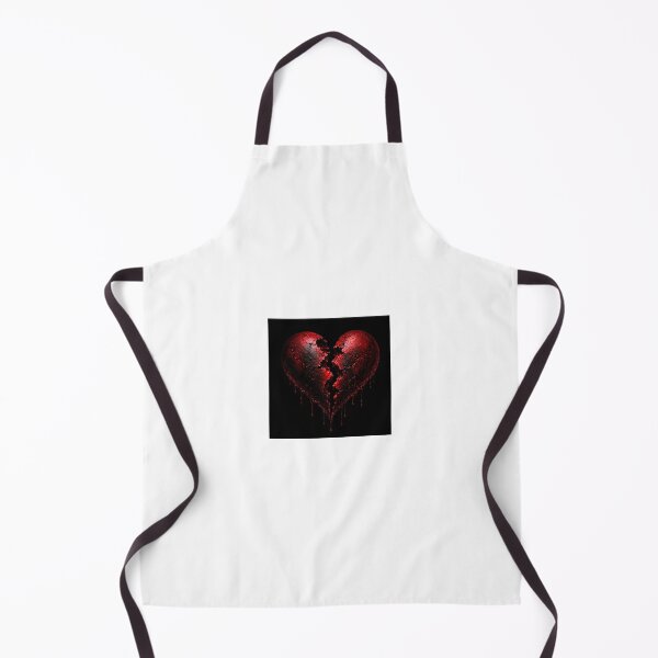 Item preview, Bleeding Broken Heart Dark Grunge Art designed and sold by YogiCodeLab.