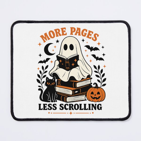 Item preview, Cute Book Lover Ghost Tee designed and sold by afr-saad.