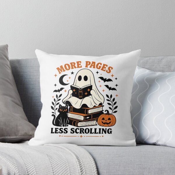Item preview, Cute Book Lover Ghost Tee designed and sold by afr-saad.