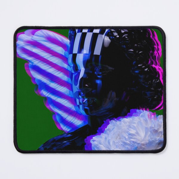 Item preview, Vaporwave Classical Bust With Flower designed and sold by bubblegoth.