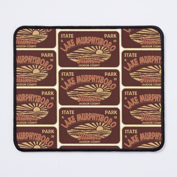 Item preview, Lake Murphysboro State Park, Jackson County, Illinois, badge design designed and sold by Wanderful-roads.