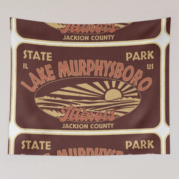 Item preview, Lake Murphysboro State Park, Jackson County, Illinois, badge design designed and sold by Wanderful-roads.