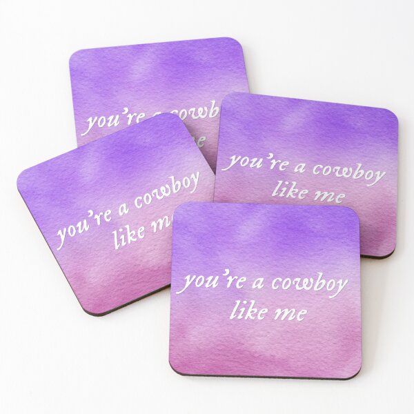 Item preview, cowboy like me - evermore water colors designed and sold by taylorvinyls.