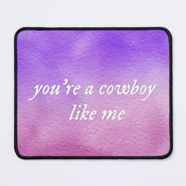 Item preview, cowboy like me - evermore water colors designed and sold by taylorvinyls.