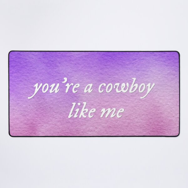 Item preview, cowboy like me - evermore water colors designed and sold by taylorvinyls.