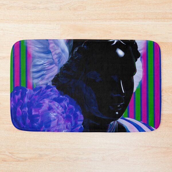 Item preview, Neon Gothic Angel With Peony designed and sold by bubblegoth.
