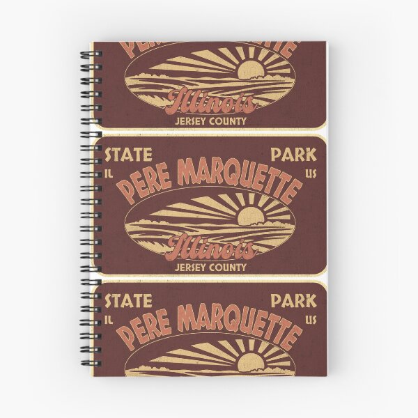 Item preview, Pere Marquette State Park, Jersey County, Illinois, badge design designed and sold by Wanderful-roads.