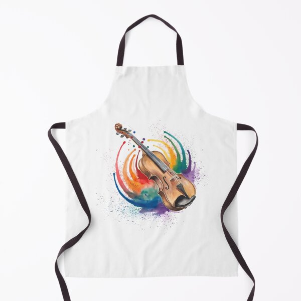 Item preview, Rainbow Violin Harmony - International Jazz Day designed and sold by Art-Arcade6.