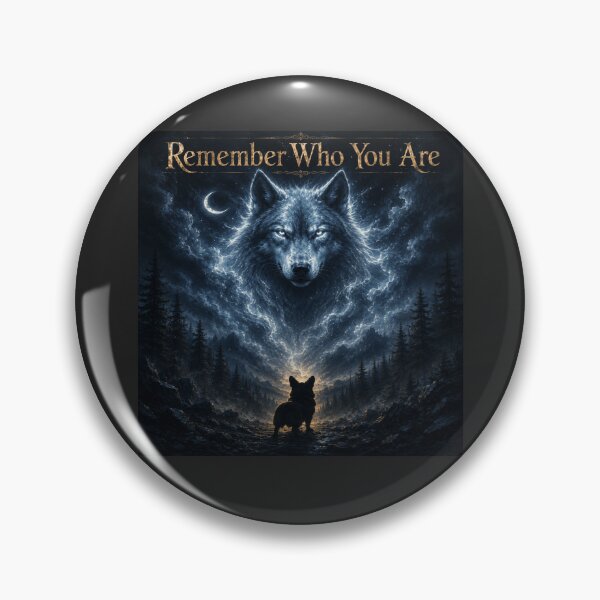 Item preview, Remember Who You Are Corgi Spirit Wolf Fantasy designed and sold by POD DYNASTY | Original Print On Demand T-Shirt Graphics.
