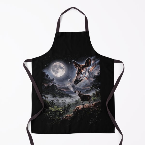 Item preview, Okapi Howling At Moon Jungle Night Vision designed and sold by d247.