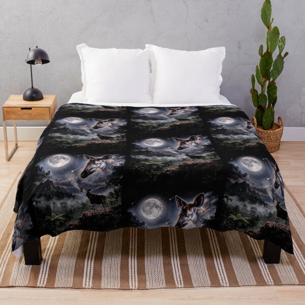 Item preview, Okapi Howling At Moon Jungle Night Vision designed and sold by d247.