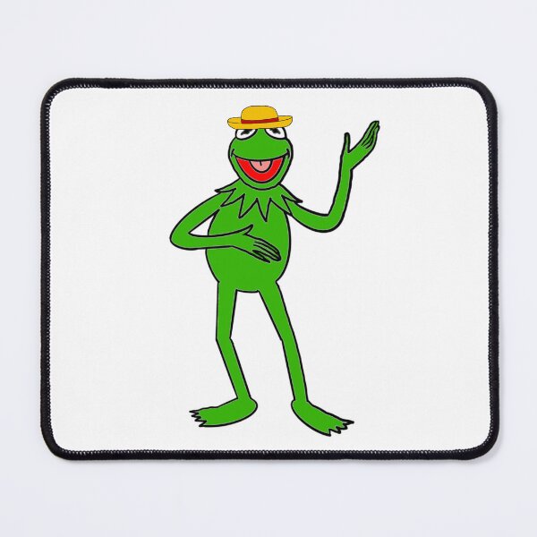 Item preview, The Muppets - Kermit The Frog In A Straw Hat designed and sold by Animals-by-JB.