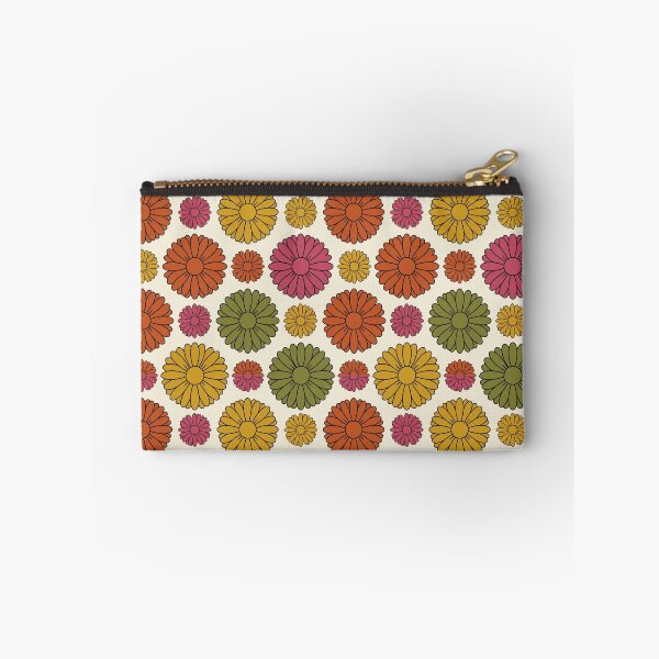Item preview, Retro Flat Graphic Gerbera Daisy Seamless Pattern  designed and sold by Inkworksbyshery.