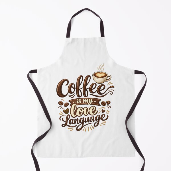 Item preview, coffee is my love language designed and sold by Black-White-art.