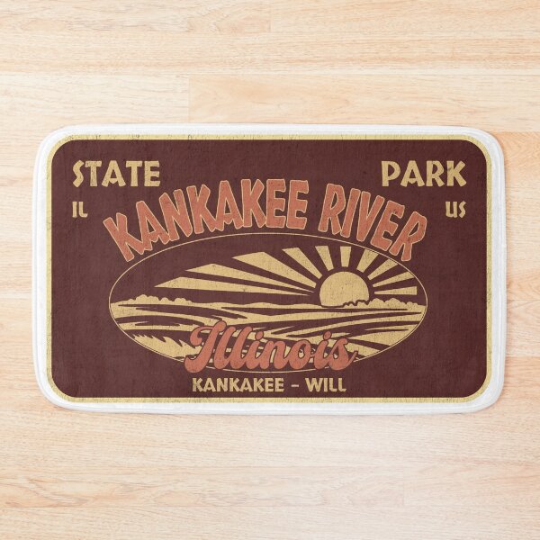Item preview, Kankakee River State Park, Kankakee - Will, Illinois, badge design designed and sold by Wanderful-roads.