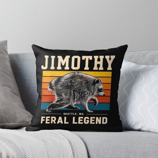 Item preview, Jimothy The Raccoon Seattle Feral Legend Meme Viral designed and sold by Rahamkshop.