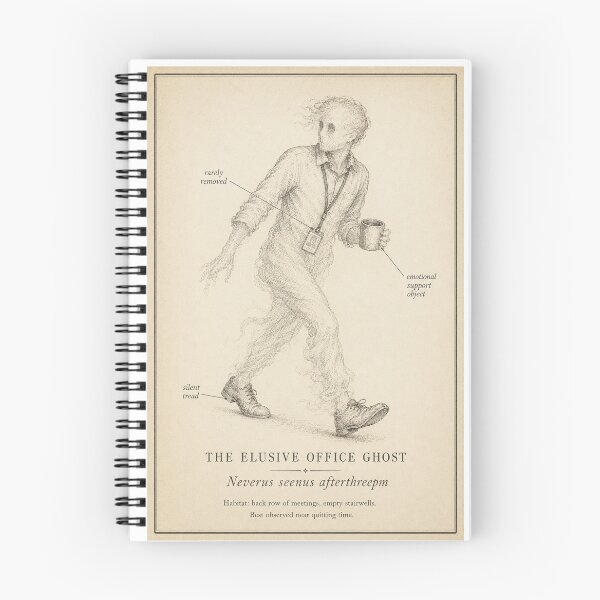 Item preview, The Elusive Office Ghost designed and sold by FBA.