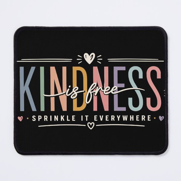 Item preview, Kindness Is Free, Positive Vibes, Kindness Quote, Mental Health Gift, Inspirational, Be Kind, Cute Woman designed and sold by Sprinkle12345.