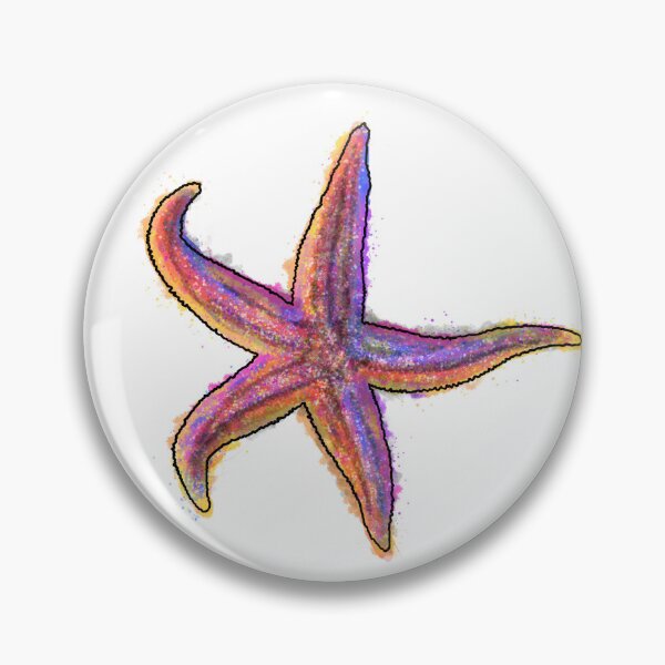 Item preview, Starfish, Vibrant watercolour, Animal Collection, Under the Sea designed and sold by DoodlingMissy.