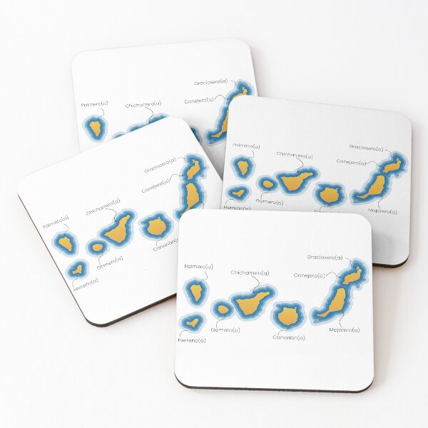 Item preview, Demonyms of the Canary Islands designed and sold by Mauisita.