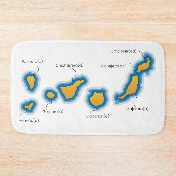Item preview, Demonyms of the Canary Islands designed and sold by mauisita.