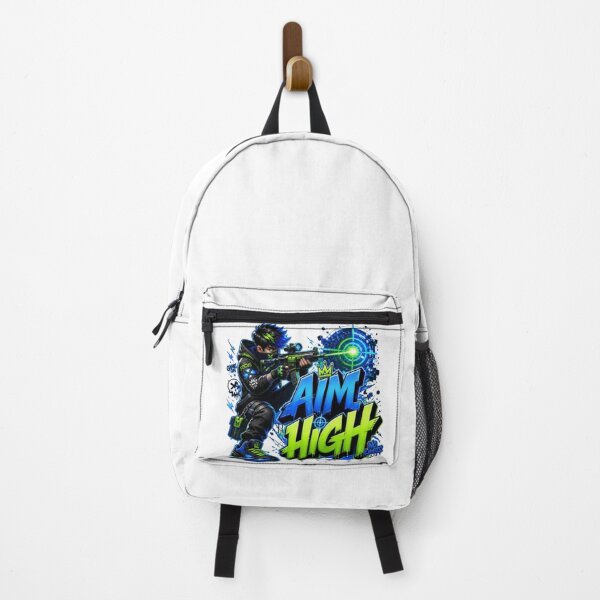Item preview, AIM HIGH Gaming Sticker | Neon Esports Streetwear Graphic Design designed and sold by Stylestickers55.