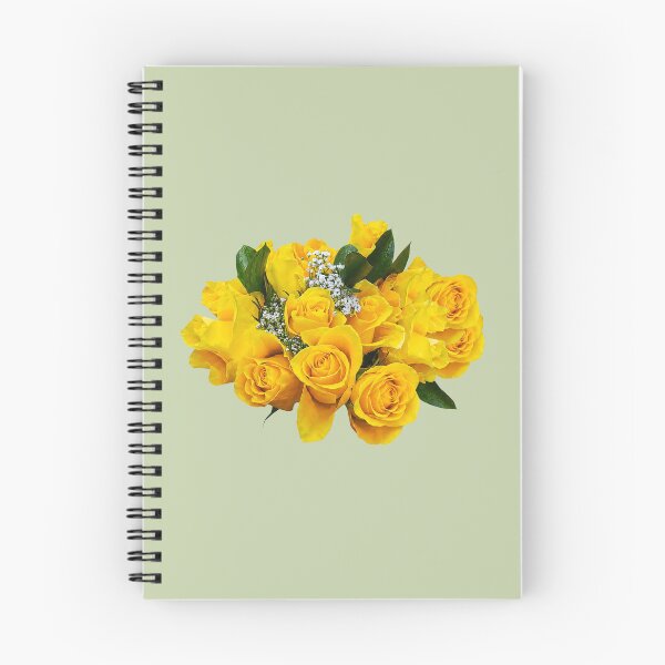 Item preview, Bouquet of Yellow Roses and Baby’s Breath designed and sold by Susan Savad.
