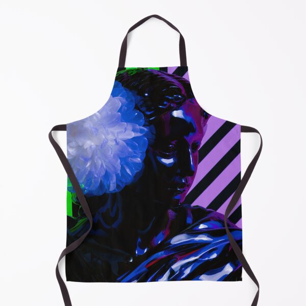 Item preview, Neon Floral Muse Against Stripes designed and sold by bubblegoth.