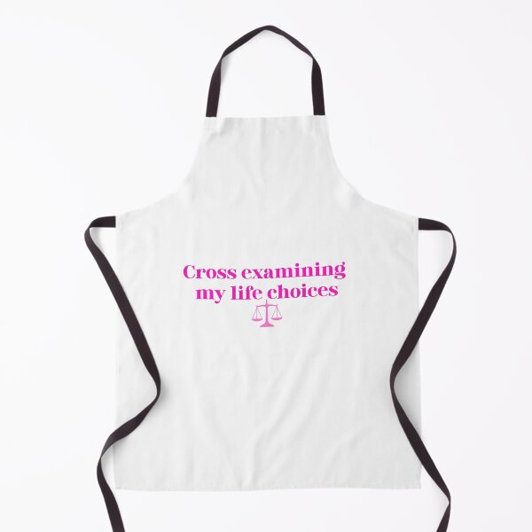Item preview, Cross Examining My Life Choices | Funny Law Student Gift | Future Lawyer Aesthetic designed and sold by JusticeForSale.