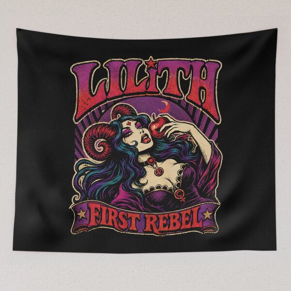 Item preview, Lilith First Rebel Dark Feminist Mythology designed and sold by Victor Shadehorn.