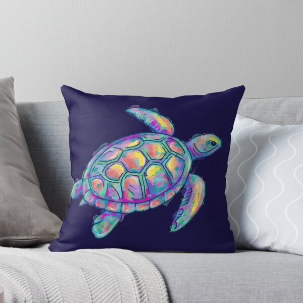 Item preview, Turtle, Vibrant watercolour, Animal Collection, Under the Sea designed and sold by DoodlingMissy.