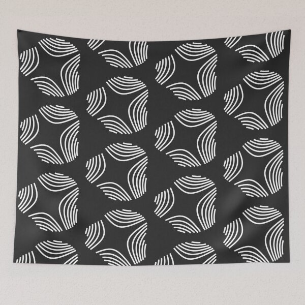 Item preview, Distorted Lissajous Grid (white line) designed and sold by molivi.