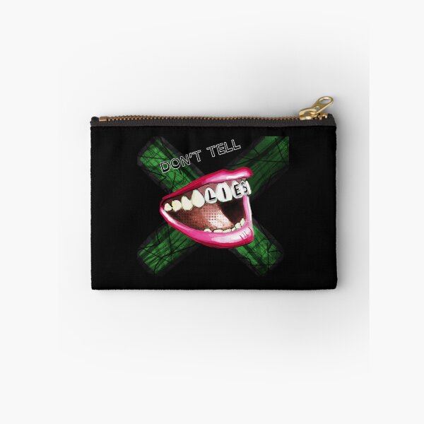 Item preview, Don’t Tell – Bold Mouth Illustration (Lies Concept Art) designed and sold by ChiaraPagani.