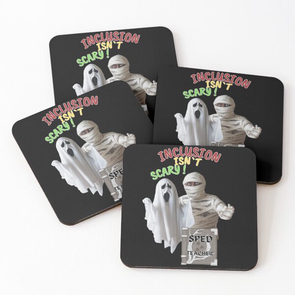 Item preview, Inclusion Isn't Scary – Funny SPED Teacher Ghost Mummy Gift designed and sold by SkymarArt.