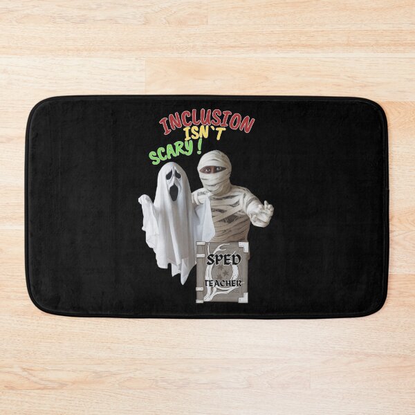Item preview, Inclusion Isn't Scary – Funny SPED Teacher Ghost Mummy Gift designed and sold by SkymarArt.