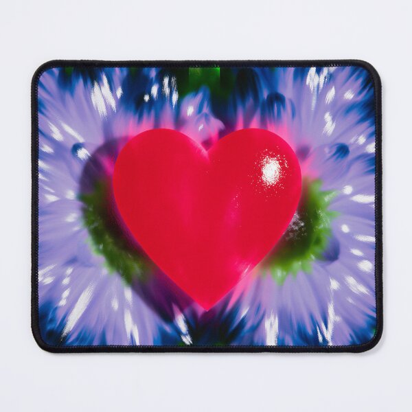 Item preview, Neon Floral Heart in Bloom designed and sold by bubblegoth.