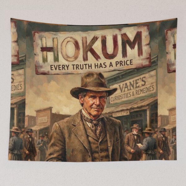 Item preview, Hokum Frontier Deceptions Fine Art Tribute designed and sold by Art's Diner.
