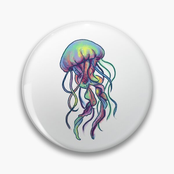 Item preview, Jellyfish, Vibrant watercolour, Animal Collection, Under the Sea designed and sold by DoodlingMissy.