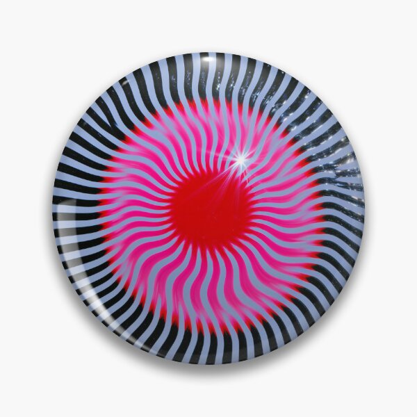 Item preview, Neon Hypnotic Spiral Optical Illusion designed and sold by bubblegoth.