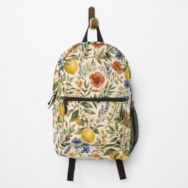 Item preview, Tuscan Lemon Garden – Italian Countryside Luxury Floral Pattern designed and sold by Jandedan.