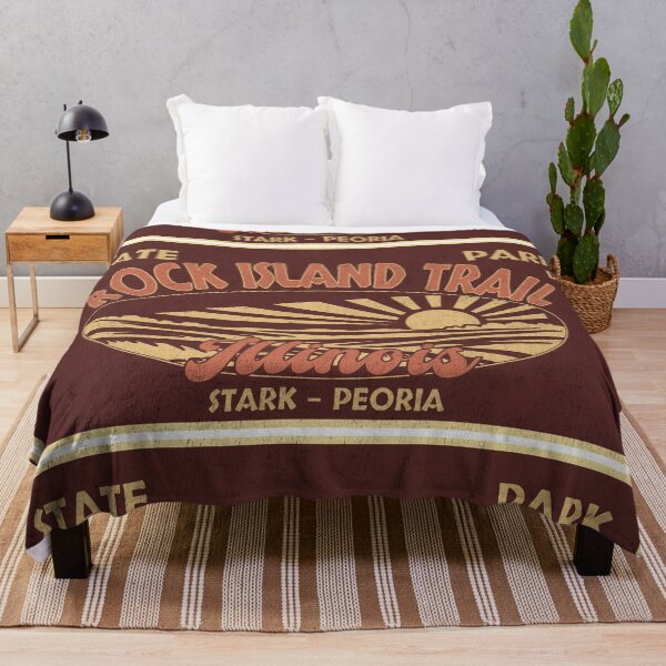 Item preview, Rock Island Trail State Park, Stark - Peoria, Illinois, badge design designed and sold by Wanderful-roads.