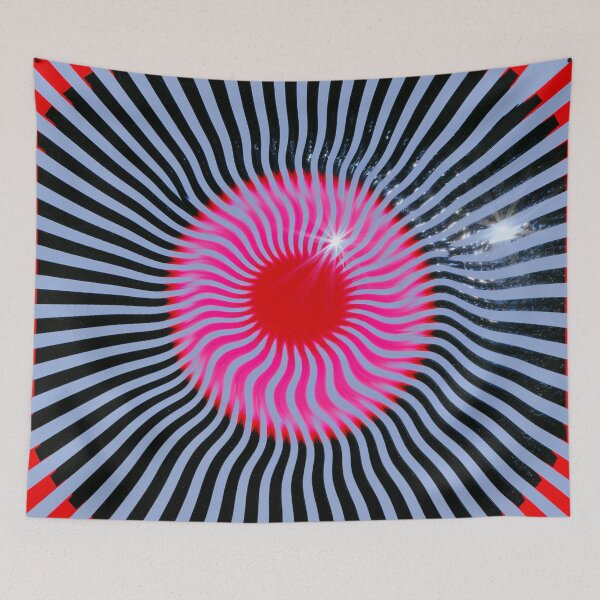 Item preview, Neon Hypnotic Spiral Optical Illusion designed and sold by bubblegoth.