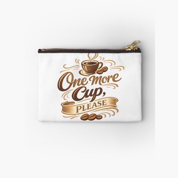 Item preview, One More Cup, Please designed and sold by Black-White-art.