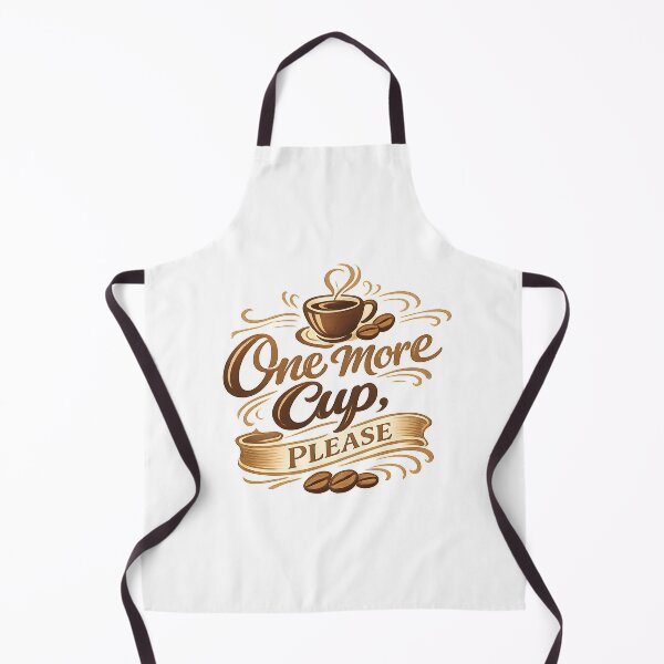 Item preview, One More Cup, Please designed and sold by Black-White-art.