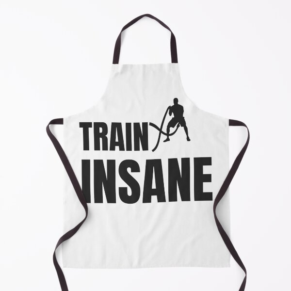 Item preview, Train Insane Battle Ropes Gym Motivation T-Shirt designed and sold by RisticCEO.