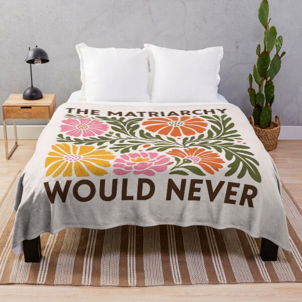 Item preview, The Matriarchy Would Never, Feminist Matisse Inspired Floral designed and sold by Sprinkle12345.