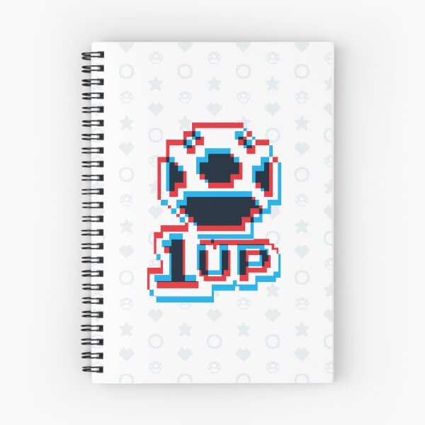 Item preview, 1up Mushroom Negative 3D 2 - White designed and sold by animinimal.